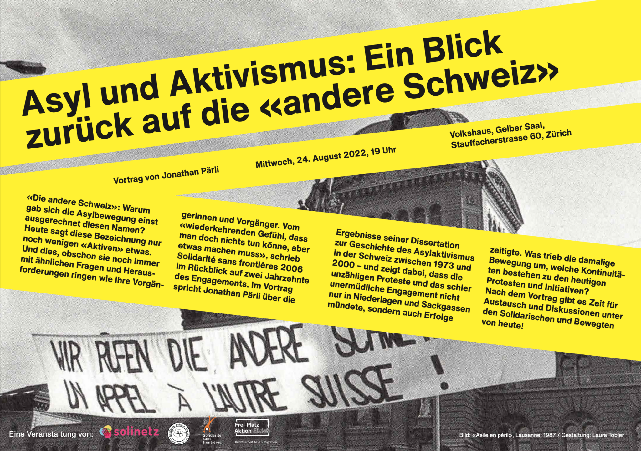 Flyer Veranstaltung