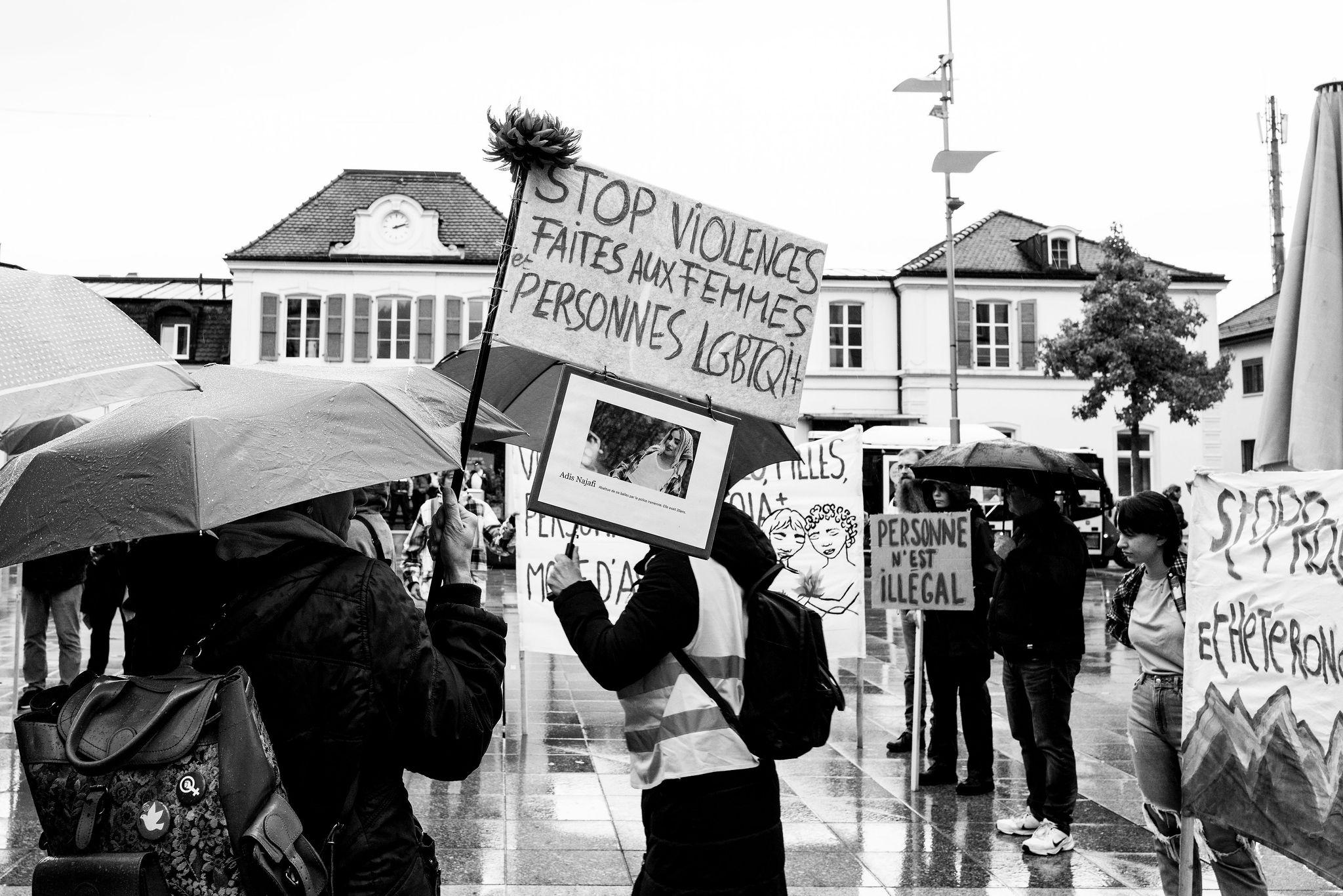 Photo d'une manif