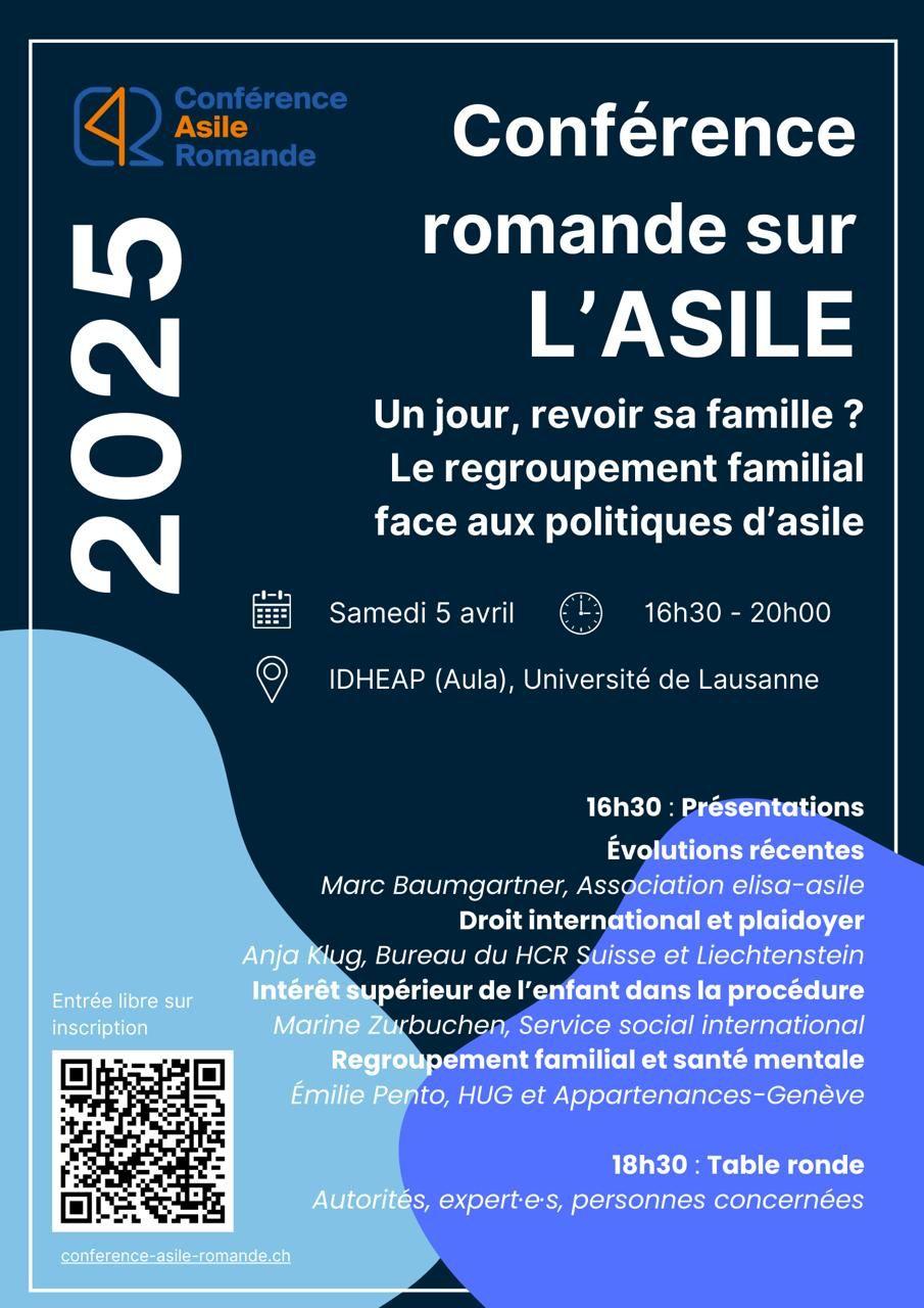 Flyer de la conférence. Il contient le même texte que sur la page ci-dessous