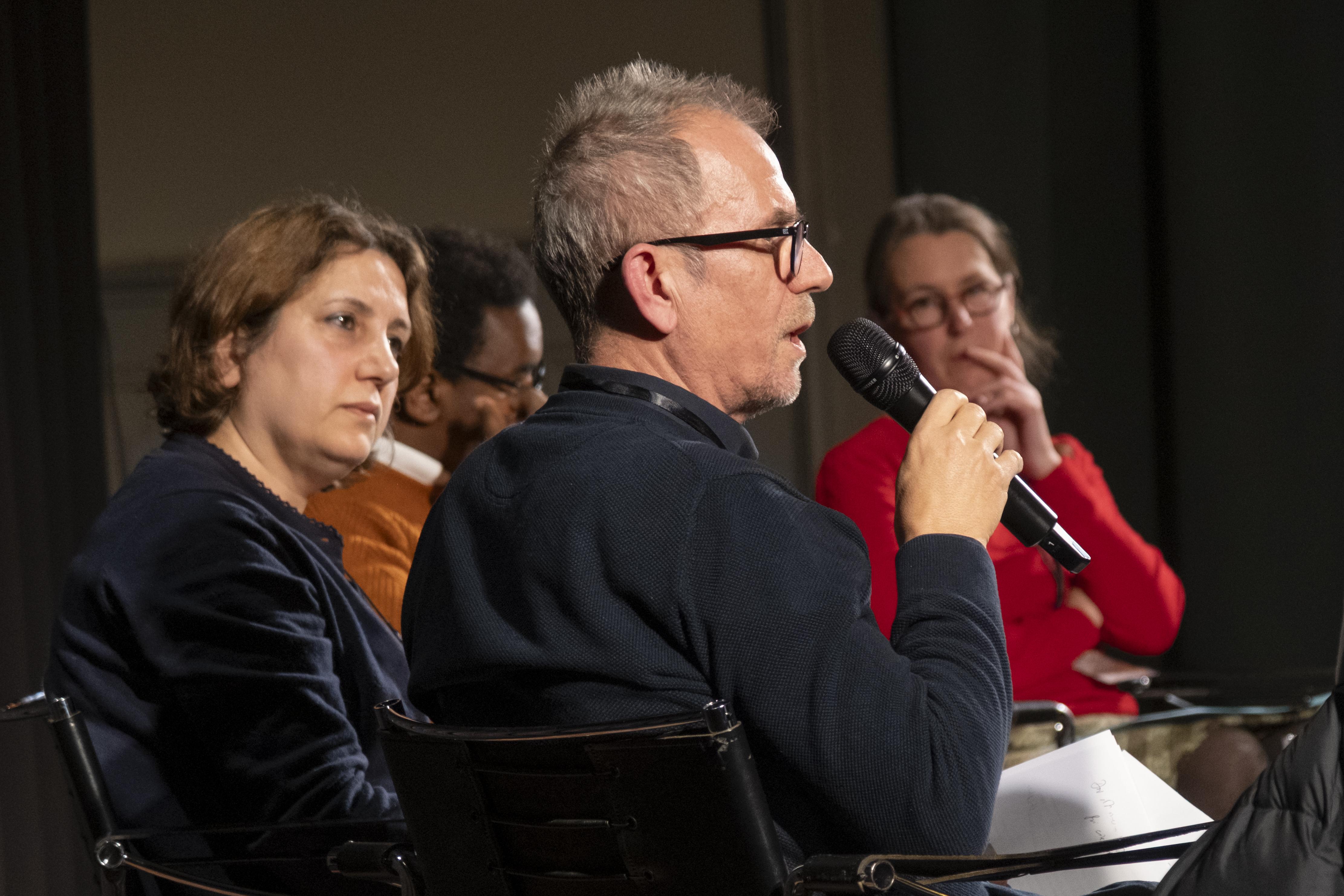 Podiumsdiskussion am Kongress