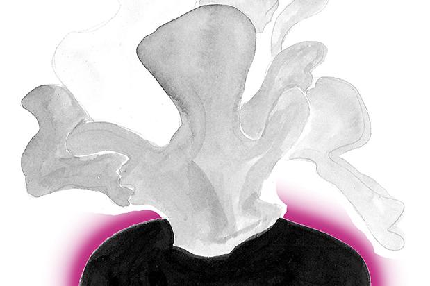 Zeichnung eines schwarzen Lochs