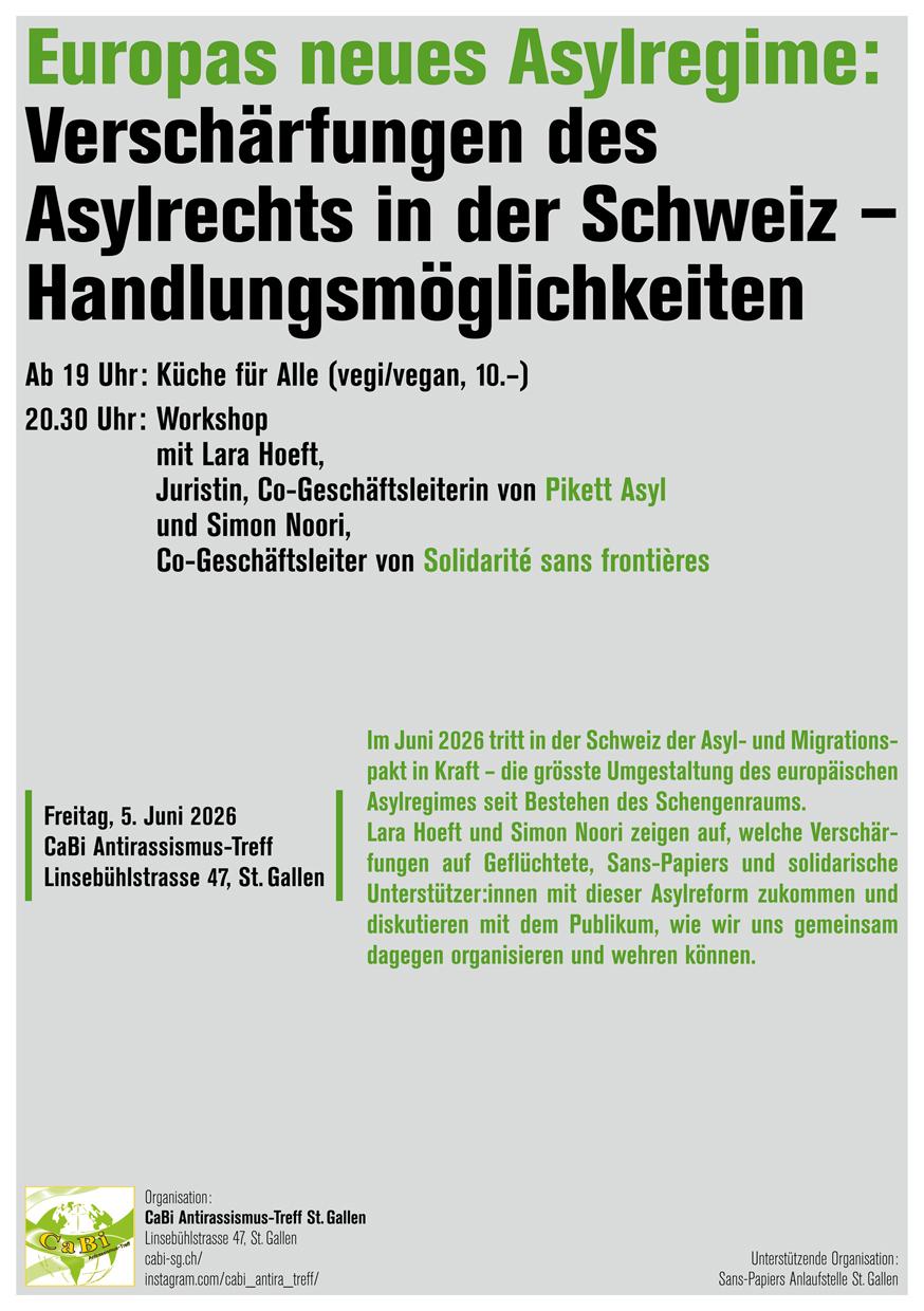 Workshop zur GEAS-Reform